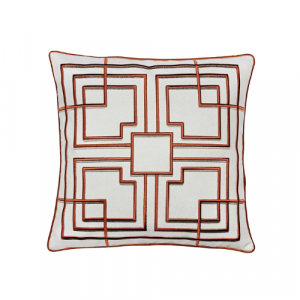 Storer House Pillow Rust