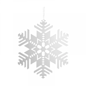 Snow Flake 2D Ornament